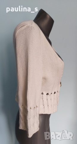 Плетена жилетка или топ / голям размер "3suisses" ® / френски бранд, снимка 4 - Жилетки - 36064501
