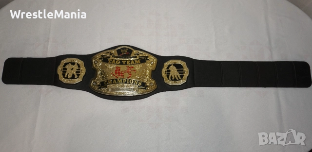 Кеч Титли Wrestling Belts Tag Team Champions/United States Champion/Hardcore Championship, снимка 8 - Колекции - 51855977