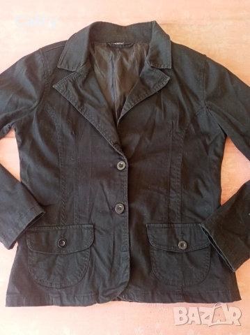 Дамско черно сако 