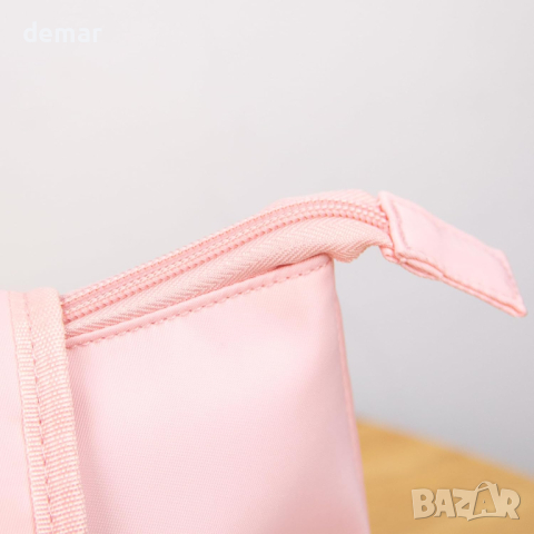 ANGENIL 2 в 1 термоустойчива чанта за уреди за оформяне на коса -четка, преса, маша, розова, снимка 3 - Други - 44804014