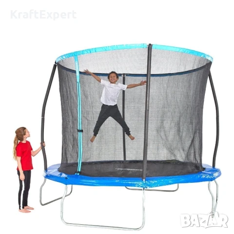 Издръжлив Детски Батут ‘SkyHigh’ 300 см – Наслада и Спорт за Цялото Семейство!, снимка 5 - Други - 50601880