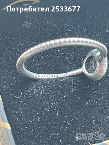 Pandora Сребърен пръстен Пандора, снимка 3 - Пръстени - 51815305