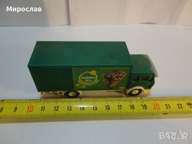  HO 1/87 КАМИОН MERCEDES УМАЛЕН МОДЕЛ, снимка 5 - Влакчета, самолети, хеликоптери - 40913719