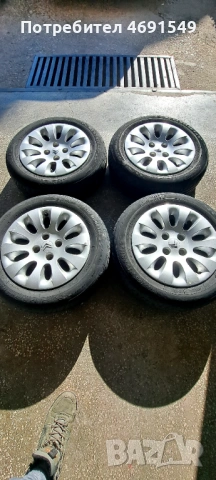 Джанти Citroen Peugeot 4x108 15 цола, снимка 2 - Гуми и джанти - 53518916