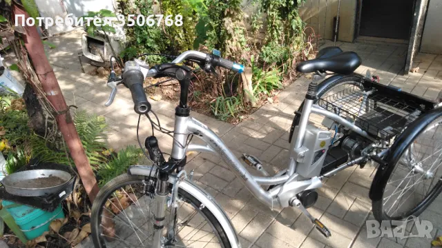 Електрическа триколка 24 v350w, снимка 2 - Велосипеди - 47778908