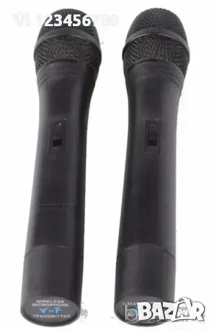 Два безжични микрофона с приемник Модел: RLAKY WM-306( различни търговски наименования на най-масови, снимка 2 - Микрофони - 50796489