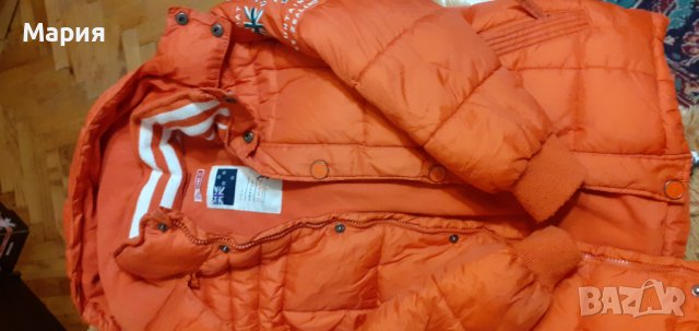Дебело зимно яке DPAM,оригинално-размер 12 години, снимка 3 - Детски якета и елеци - 39306236