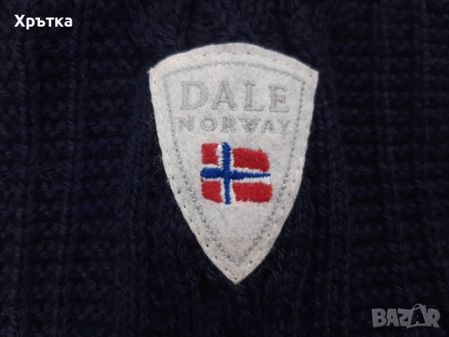 Dale of Norway Hoven - Оригинален мъжки пуловер с цип размер L, снимка 9 - Пуловери - 52514934