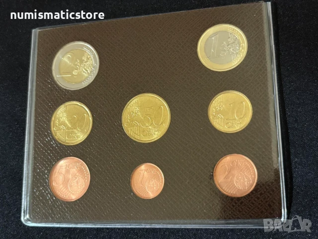 Ватикана 2023 г. - комплектен сет от 1 цент до 2 евро BU, снимка 5 - Нумизматика и бонистика - 50729787