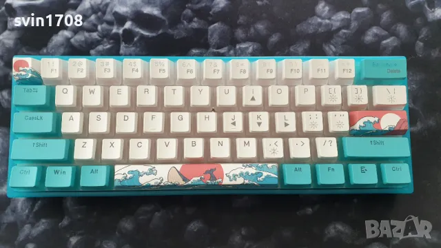 Нова механична клавиатура 60%, снимка 10 - Клавиатури и мишки - 47726966