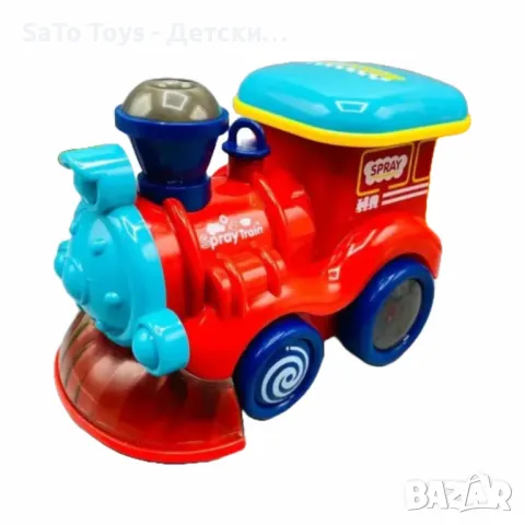 Спрей влакче с музика светлини и водна мъгла за безкрайно забавление, снимка 4 - Влакчета, самолети, хеликоптери - 49871595