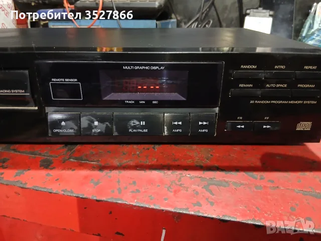 Cd player Sansui CD-X105, снимка 2 - Аудиосистеми - 56340866