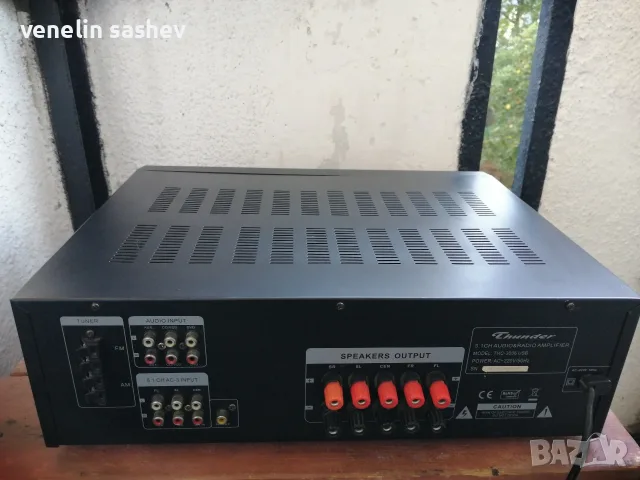 усилвател 5 канален Tunder thc 3006 , снимка 2 - Bluetooth тонколони - 56223400