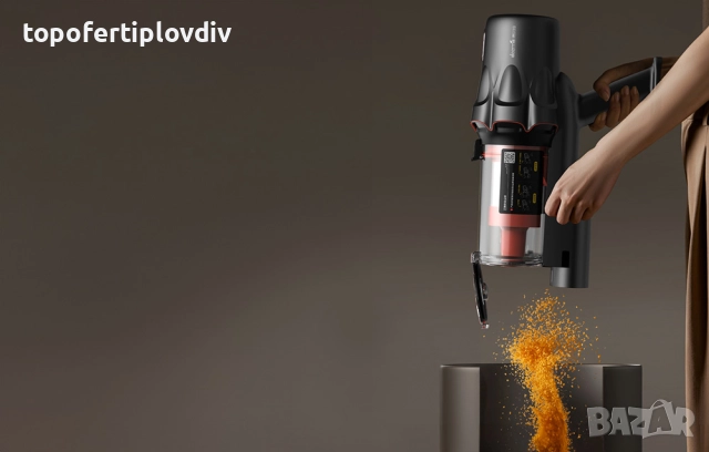 Прахосмукачка безкабелна Deerma Vacuum cleaner,Гаранция, снимка 2 - Прахосмукачки - 52385944
