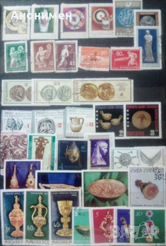 Класьор с пощенски марки , снимка 3 - Филателия - 36290917