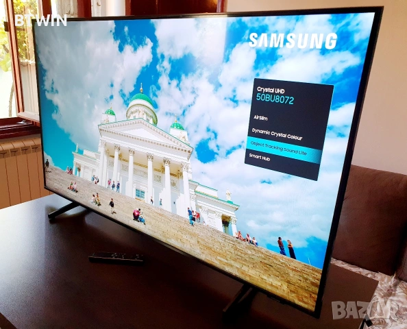 Телевизор - Samsung 50 ИНЧА - Smart - 4K Ultra HD - Ultra Slim - LED !, снимка 12 - Телевизори - 53803503