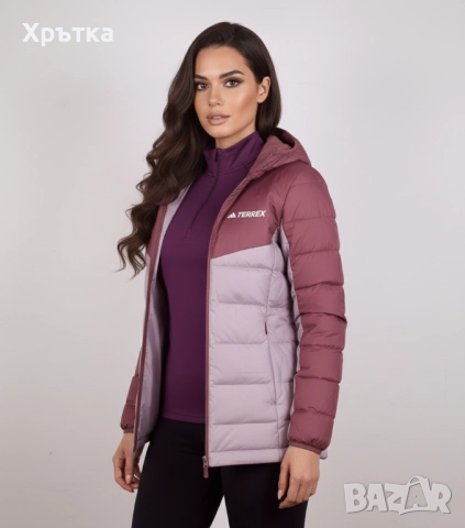 Adidas Terrex Down Jacket - Оригинално дамско яке с пух размер S, снимка 2 - Якета - 51752951