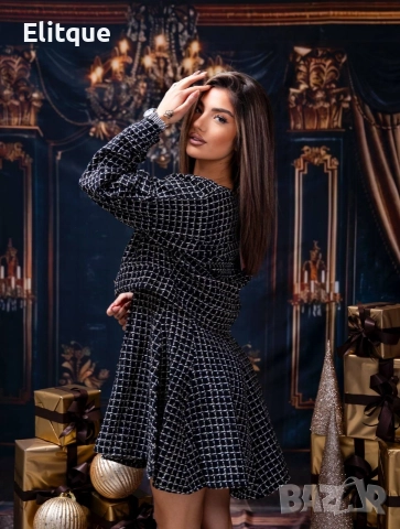 дамски комплект сако и рокля , снимка 9 - Рокли - 52743643