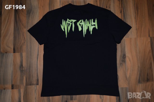 Just Cavalli - мъжка тениска, размер XS(Oversized), снимка 4 - Тениски - 40344649