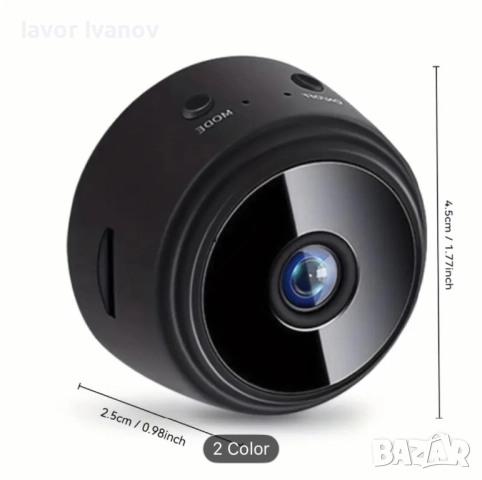 Безжична wifi камера за видеонаблюдение, снимка 11 - HD камери - 52264056