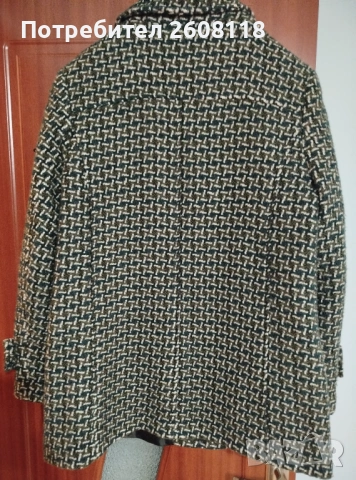 Късо палто NEXT – меланж, размер XL (UK16), снимка 3 - Палта, манта - 53616059