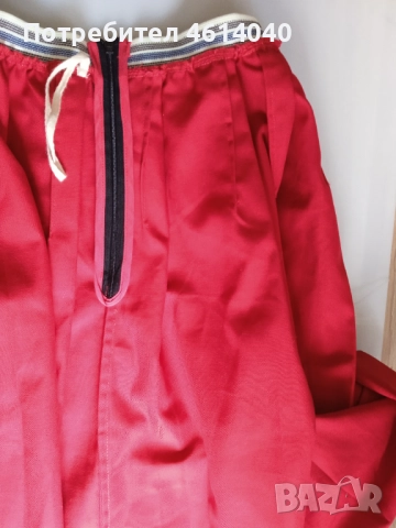 Пола червена 36 размер Франция, снимка 4 - Поли - 52375546