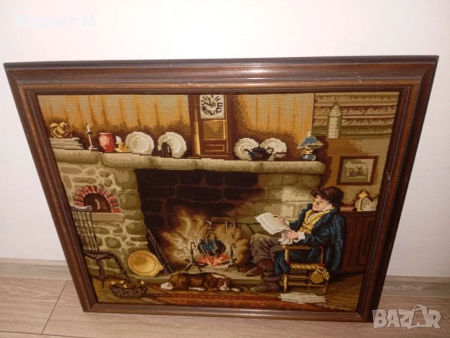 Гоблен внос от Германия, снимка 6 - Гоблени - 53223112