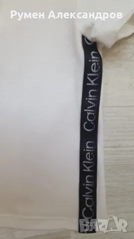 Бяло бюстие тип ТОП CALVIN KLEIN за момиче с размер S/Р, снимка 11 - Корсети, бюстиета, топове - 50092518