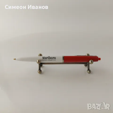 Стара рекламна химикалка Marlboro BIC   #5733, снимка 3 - Други ценни предмети - 47938172