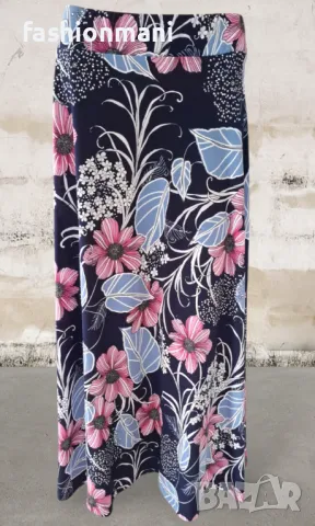 Дълга разкроена пола - код 1153