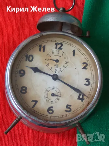 JUNGHANS PREMIERE QUALITE Стар ЦАРСКО ВРЕМЕ КОЛЕКЦИОНЕРСКИ НЕМСКИ БУДИЛНИК ЮНГХАНС РЯДЪК МОДЕЛ 43627, снимка 18 - Антикварни и старинни предмети - 44466440