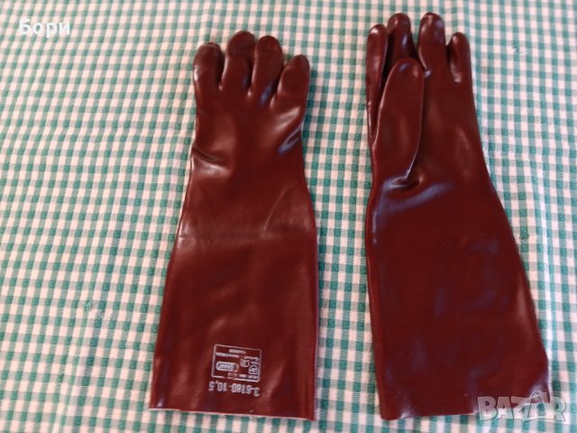 Канадски гумени дебели ръкавици 45см, снимка 5 - Други - 42567804