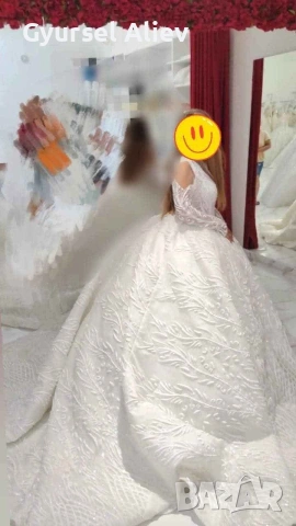 Булчeнска рокля , снимка 2 - Сватбени рокли - 53446289