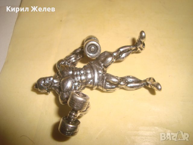 ШВАРЦЕНЕГЕР - ПОСРЕБРЕНА МЕТАЛНА ФИГУРКА на КУЛТУРИСТ ШАМПИОН БОДИБИЛДИНГ НЕ я ЛОВИ МАГНИТ! 26432, снимка 12 - Колекции - 34792812