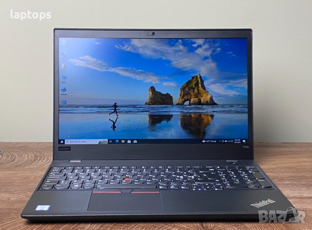 Лаптоп LENOVO THINKPAD p52s I7-8650U/16GB/NVME 512GB/15,6 QUADRO P500, снимка 1 - Лаптопи за работа - 42084745