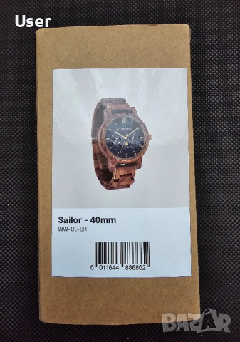 Нов Woodwatch Sailor Classic 40MM, снимка 2 - Луксозни - 44817177