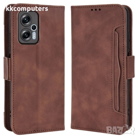 Xiaomi Poco X4 GT 5G/Redmi Note 11T Pro 5G/Note 11T Pro+ 5G Wallet Калъф и Протектор, снимка 2 - Калъфи, кейсове - 53208720