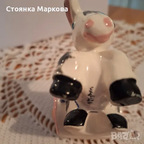 Малка кашпа порцелан-Япония, снимка 4 - Статуетки - 47727782