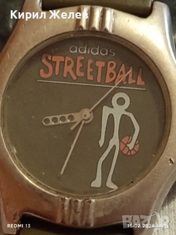 Колекционерски модел часовник ADIDAS STREETBALL JAPAN рядък 46135, снимка 4 - Мъжки - 53482255