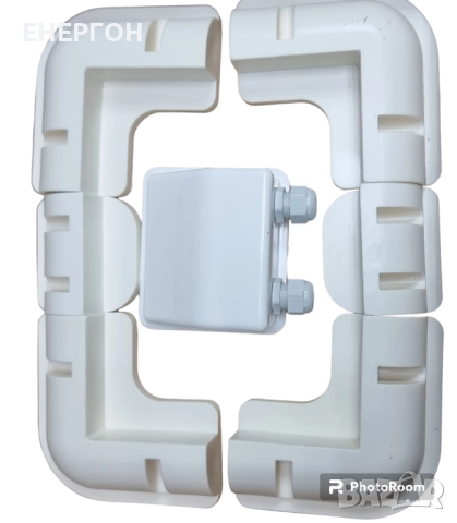 Стойка за соларен панел 7 елемента за равен покрив солар батерия, снимка 2 - Аксесоари и консумативи - 51876515