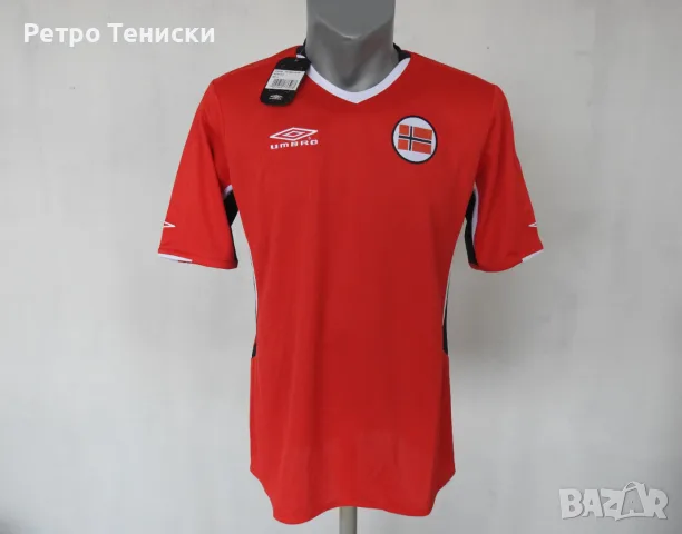 Тениска Norway Umbro — Мъже размер L Червено