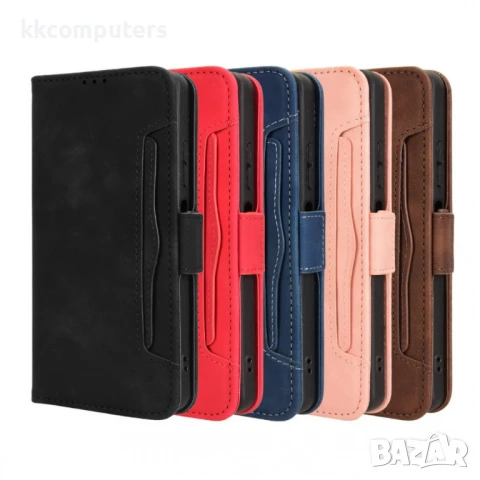 ZTE Blade A76 5G Magnetic Wallet Кожен Калъф и Протектор, снимка 2 - Калъфи, кейсове - 51200014