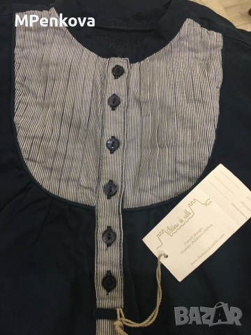 Рокля тъмно синя , снимка 4 - Детски рокли и поли - 36478577