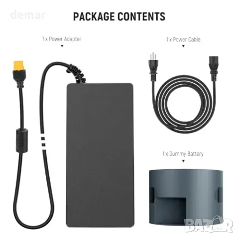 Dummy Battery Kit за Neewer Q300, с AC адаптер и кабел, 5м, снимка 8 - Друга електроника - 55849745