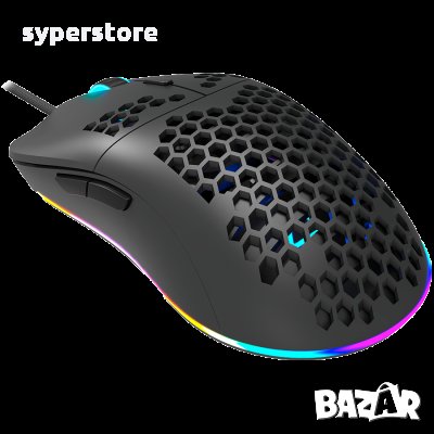 Мишка Геймърска Оптична USB CANYON CND-SGM11, 4200dpi, 7btns, RGB подсветка, снимка 4 - Клавиатури и мишки - 34648696