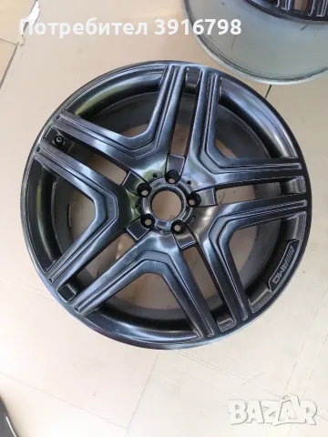 Oригинални 21 джанти от Mercedes AMG X166 A166 W166 GLE GL GLS A1664011400 ML w164 CL C216 S W221, снимка 3 - Гуми и джанти - 56150096