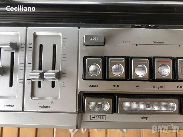 🔥SHARP GF 9191 E-Много свирещ радиокасетофон от серията! , снимка 12 - Радиокасетофони, транзистори - 56164362