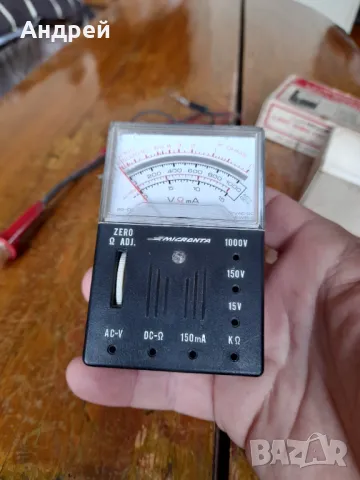 Стар мултицет Micronita, снимка 3 - Антикварни и старинни предмети - 49815546