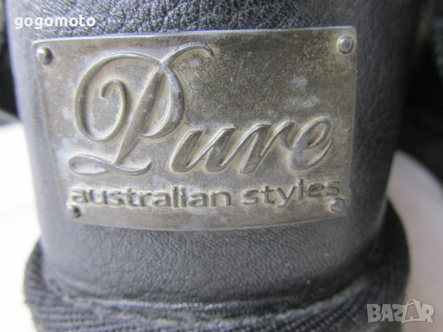 Pure Rock, мото боти, рокерски ботуши, Engineer Motorcycle art Boots, UGG® аналог,39 - 40, снимка 4 - Дамски ботуши - 36160140