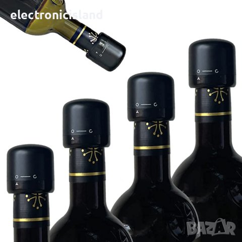 Вакуумна тапа запушалка капачка за бутилка вино за поддържане на свежестта на виното